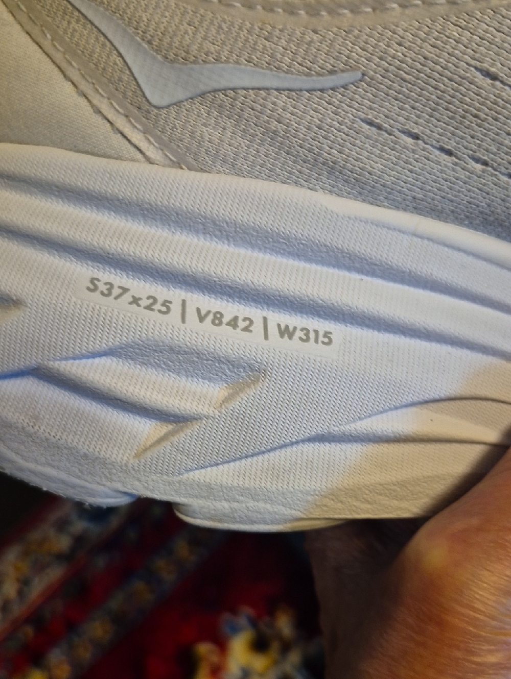 Hoka One One Bondi 8. Mens Sz.11D White Lightweight Running Shoes (#783sho) - Picture 7 of 12